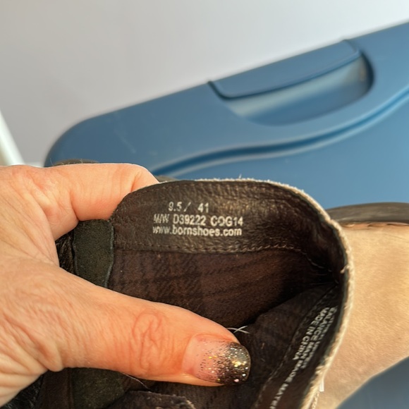 Born ankle boot grey size 9.5 - Picture 5 of 6